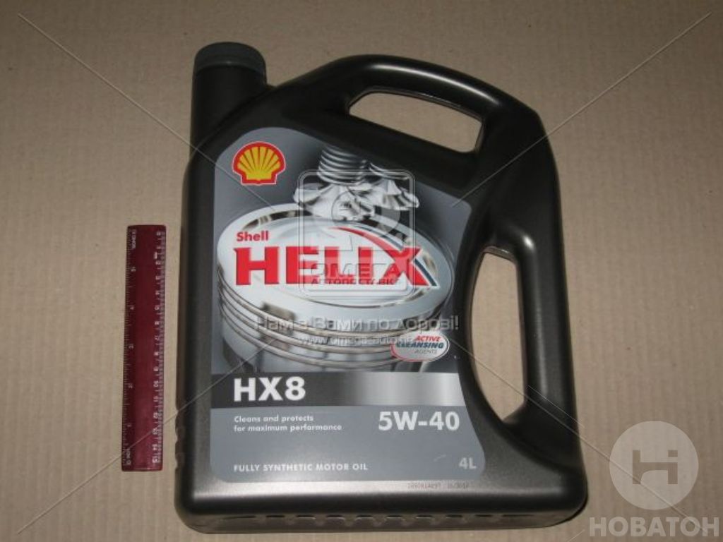 Олива моторн. SHELL Helix HX8 SAE 5W-40 SM / CF (Каністра 4л) - фото 