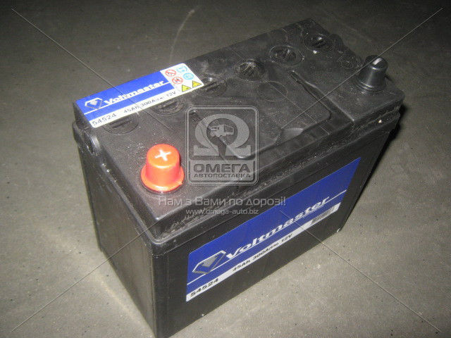 Акумулятор   45Ah-12v VOLTMASTER (235х127х226),L,EN300 (1-й сорт) - фото 