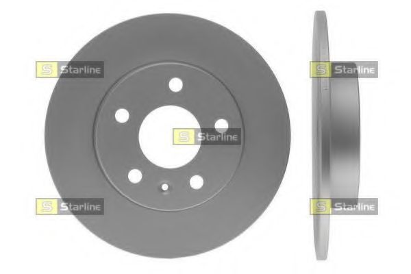 Диск тормозной задний (в упаковке два диска, цена указана за один) (Starline) PB 1392C - фото 