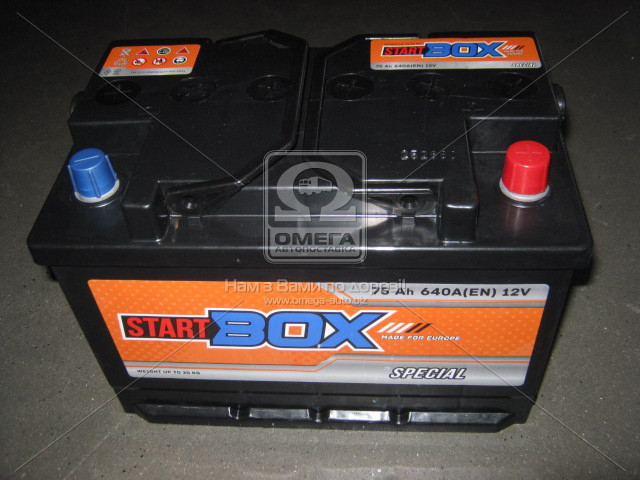 Аккумулятор   75Ah-12v StartBOX Special (276x175x190),R,EN640 !КАТ. -10% - фото 