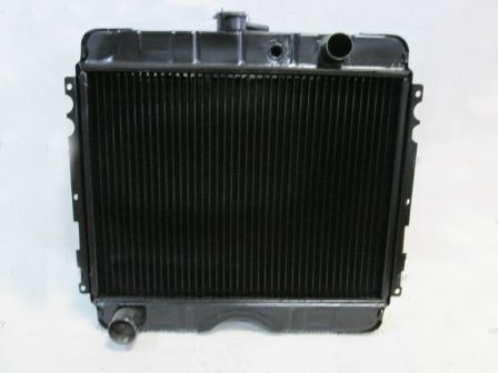 Радиатор охлаждения двигателя ГАЗ-24, 31029 (2-х рядный) (г.Бузулук) - фото 