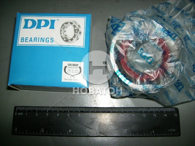 Подшипник 256705-6 (DPI) (в упаковке Мастер спорт) ролик натяжной старого образца ВАЗ 256705 - фото 