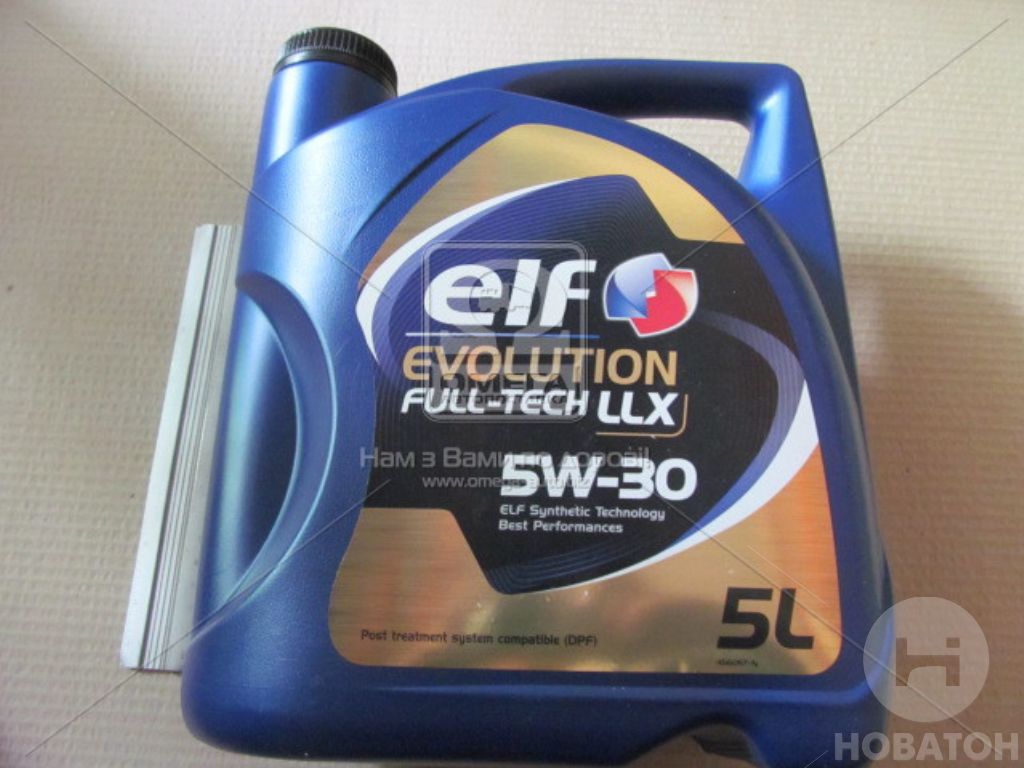 Масло моторное ELF EVOLUTION FULL-TECH LLX 5W-30 (Канистра 5л) Total Lubrifiants 5W30 - фото 
