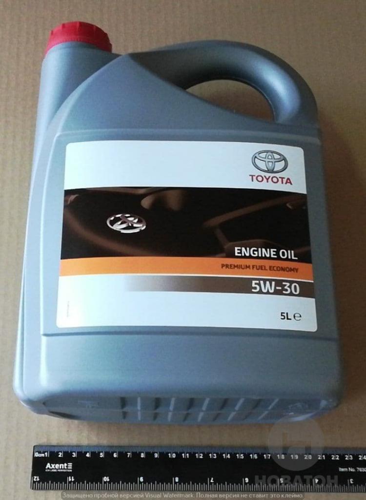 Масло моторное Toyota PFE  ENGINE OIL 5W-30, 5 л (Toyota) - фото 