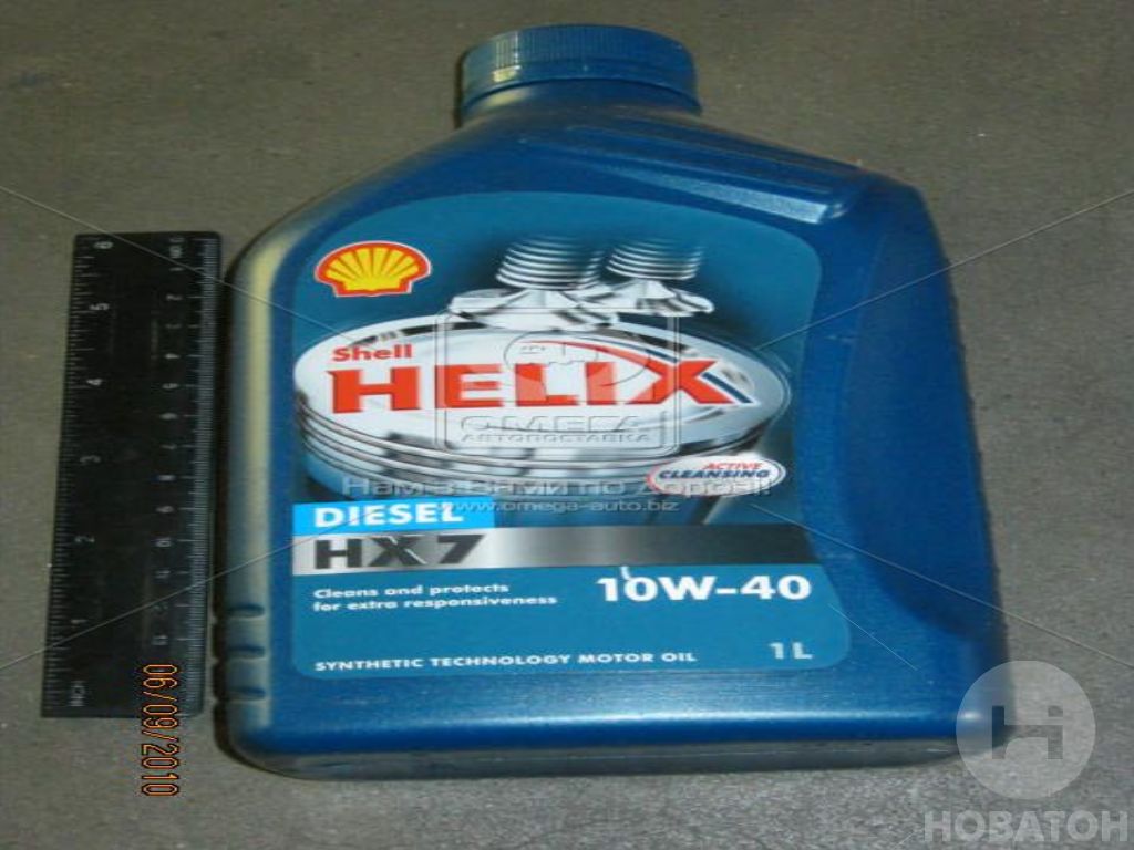 Масло моторн. SHELL Helix Diesel HX7 SAE 10W-40 CF (Канистра 1л) Shell East Europe Company 550046646 - фото 
