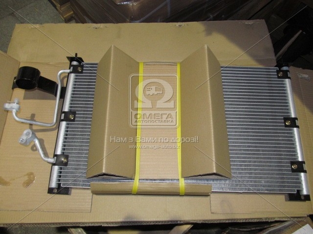 Радиатор кондиционера (конденсор) LEGANZA 20/22 MT/AT 97- (Van Wezel) VAN WEZEL 81005013 - фото 
