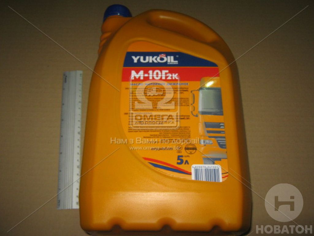 Масло моторное Yukoil М-10Г2к SAE 30 API CC (Канистра 5л) - фото 