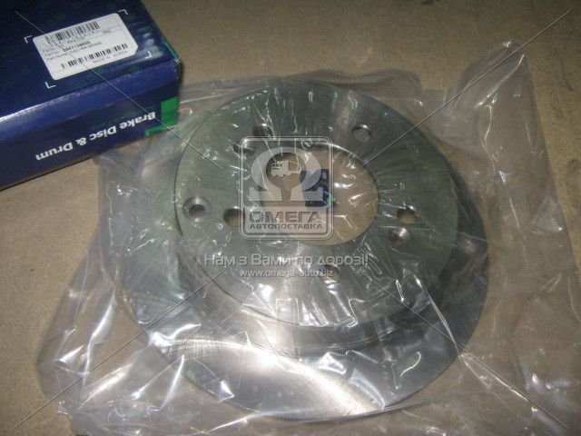 Диск тормозной задний (невентилируемый) (в упаковке два диска, цена указана за один) (PARTS-MALL) - фото 