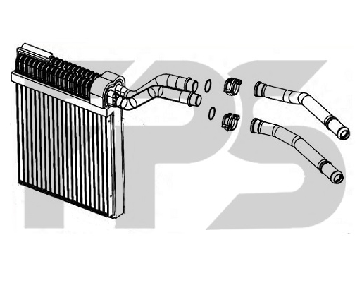 ПЕЧКА FORD_MONDEO 07-10/MONDEO 10-/S-MAX 06- - фото 