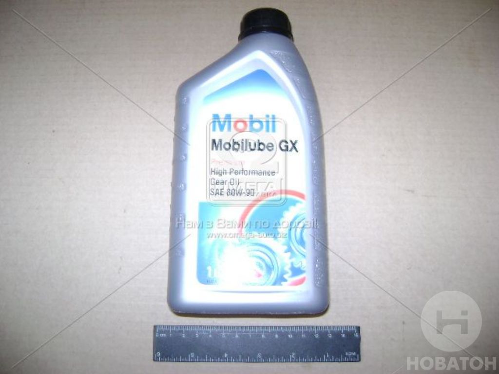 Масло трансмисс. Mobilube GX 80W-90 API GL-4 (Канистра 1л) - фото 