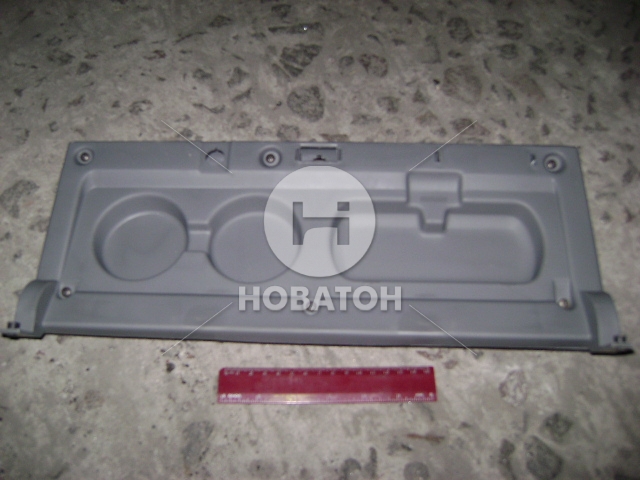 Дверца ящика вещевого ГАЗ 3302,2705 (бардачка) с подстаканником (покупное ГАЗ) - фото 