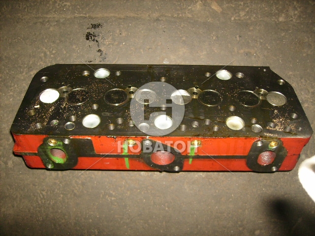 Головка блока двигателя Д 245.7Е2,9Е2,30Е2 (ЕВРО-2) в сборе с клапанами (ММЗ) - фото 