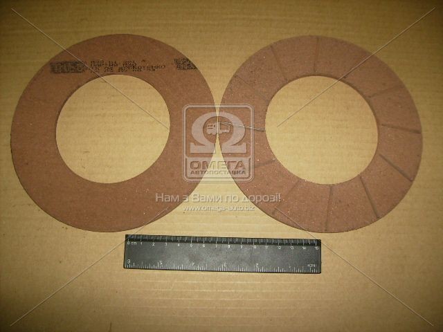 Накладка диска тормозного МТЗ-50,80,82 сверленая (Трибо) - фото 