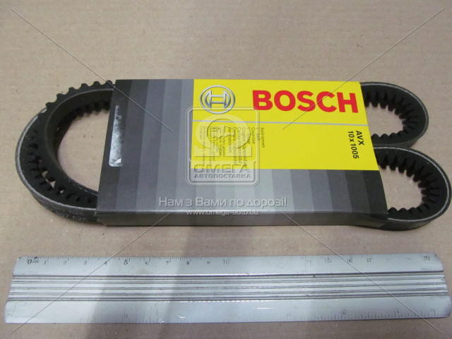 Ремінь клиновий 10x1005 (вир-во Bosch) - фото 0