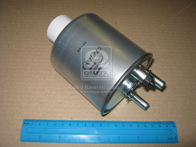Фильтр топливный RENAULT KANGOO II 1.5 DCi, LAGUNA III 1.5-3.0 DCi 07- (CHAMPION) CFF100492 - фото 