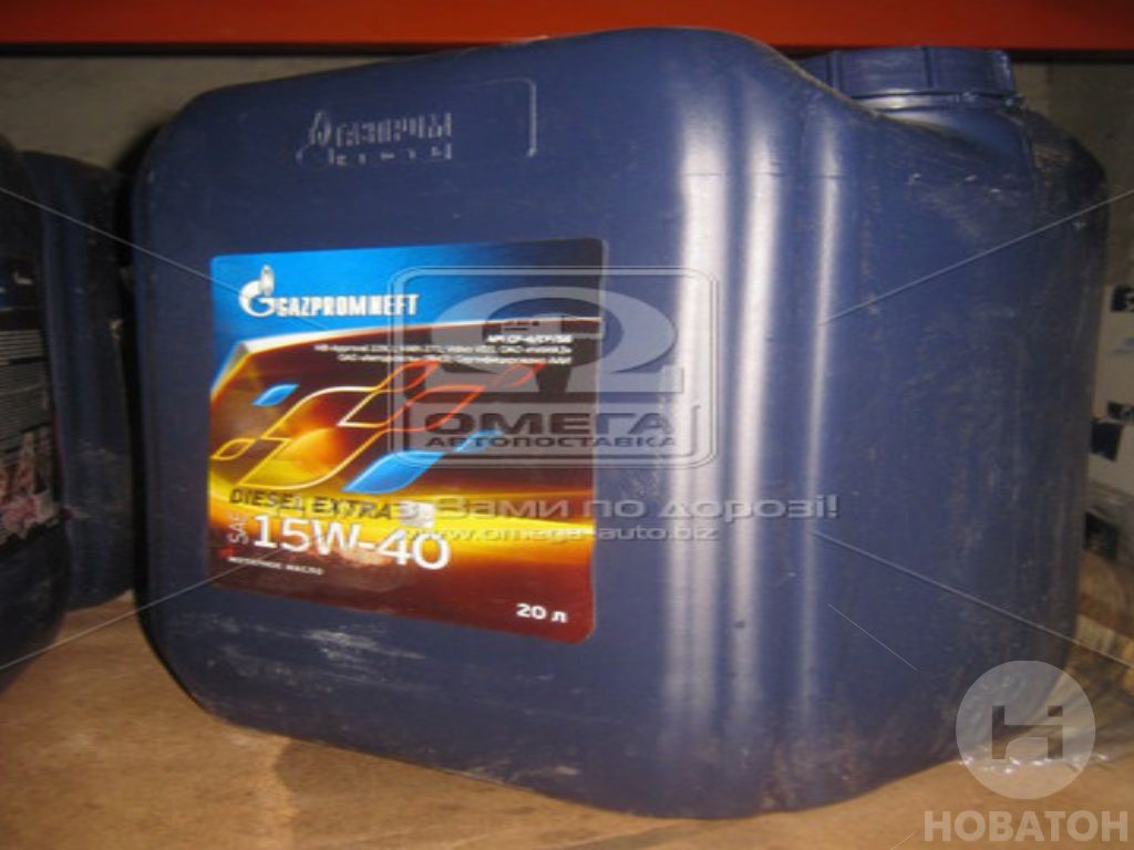 Масло моторное Gazpromneft Diesel Extra 15W40 API СF-4/CF/SG (Канистра 20л) - фото 