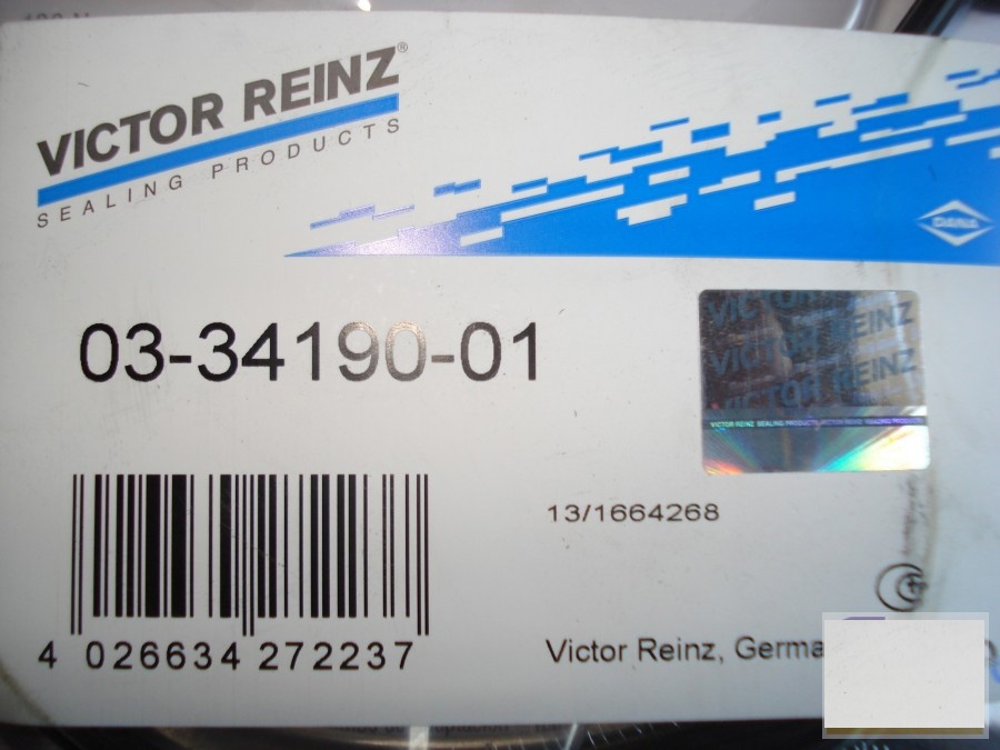 Комплект прокладок VICTOR REINZ 03-34190-01 - фото 