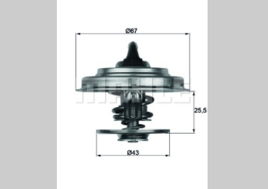 Термостат (вир-во Mahle) TX 18 65 - фото 