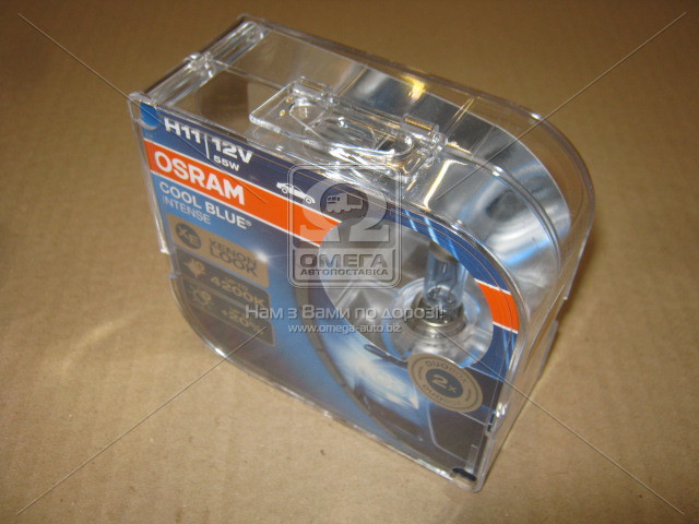 Лампа фарна H11 12V 55W PGJ19-2 COOL BLUE (вир-во OSRAM) - фото 