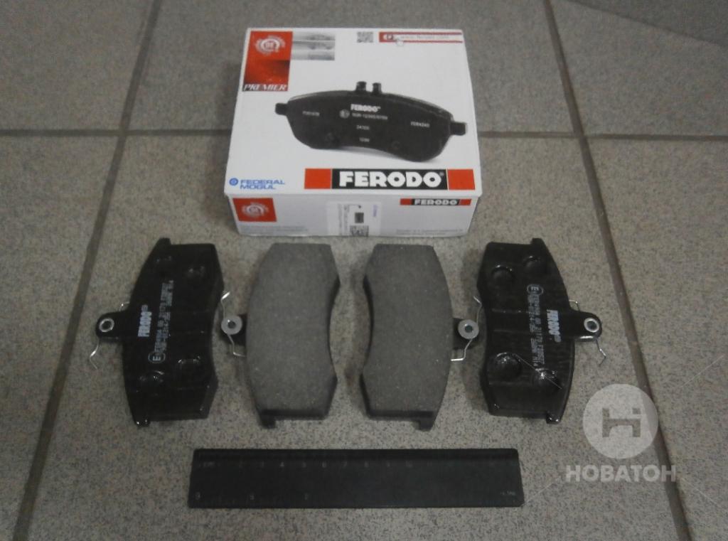 Колодки тормозные дисковые передние, комплект Premier FERODO FDB527 - фото 
