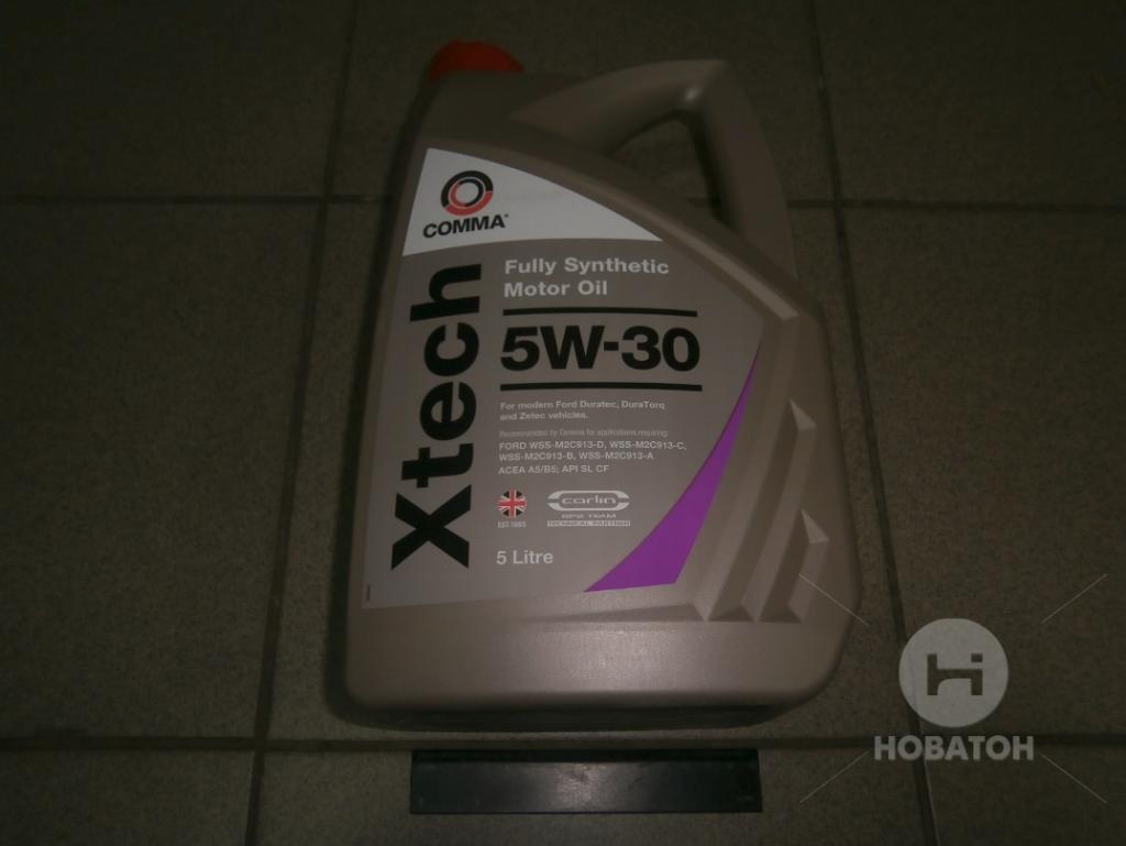 Масло моторное X-TECH 5W30 5L(вир-во COMMA) X-TECH 5W30 5L - фото 