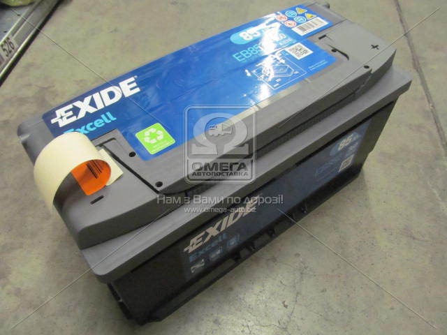Акумулятор   85Ah-12v Exide EXCELL(352х175х175),R,EN760 EXIDE EB852 - фото 