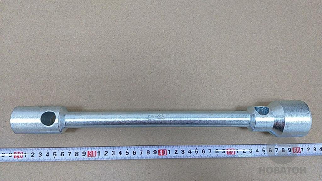 Ключ балонный ГАЗ,ЗИЛ (22х38) (квадрат 22 , L=380 mm) (цинк) - фото 