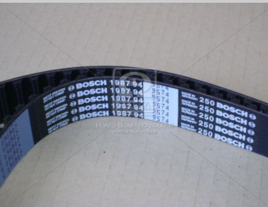 Ремень зубч. ГРМ FORD TRANSIT 2.5D (пр-во Bosch) - фото 