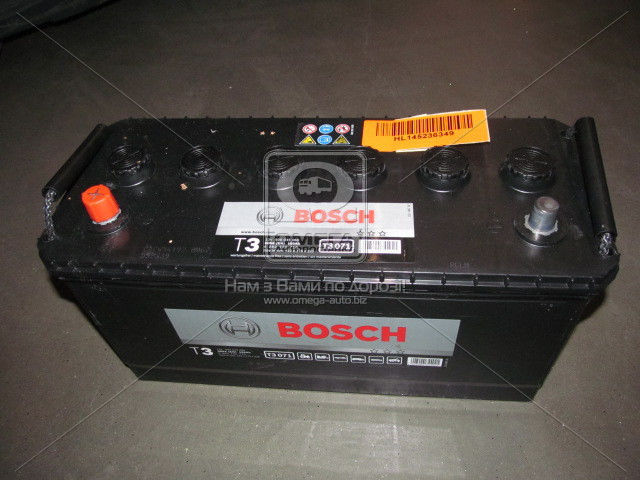 Акумулятор 100Ah-12v BOSCH (T3071) (413x175x220),L,EN600 - фото 0