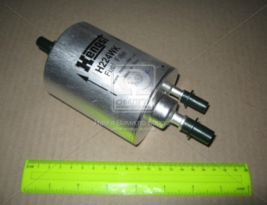 Фильтр топливный AUDI A4, A6 2.0-3.0 TFSI, 2.8-4.2 FSI 04-11 (HENGST) - фото 