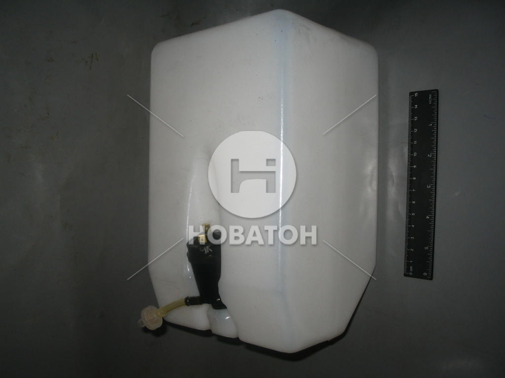 Омыватель электрический ГАЗ 3110, 31108 12v в сборе с бачком нового образца (г.Калуга) - фото 