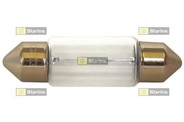 Автомобильная лампа: 12 [В] C5W/12V цоколь SV8.5 - софит 11x42mm (Starline) 99.99.971 - фото 