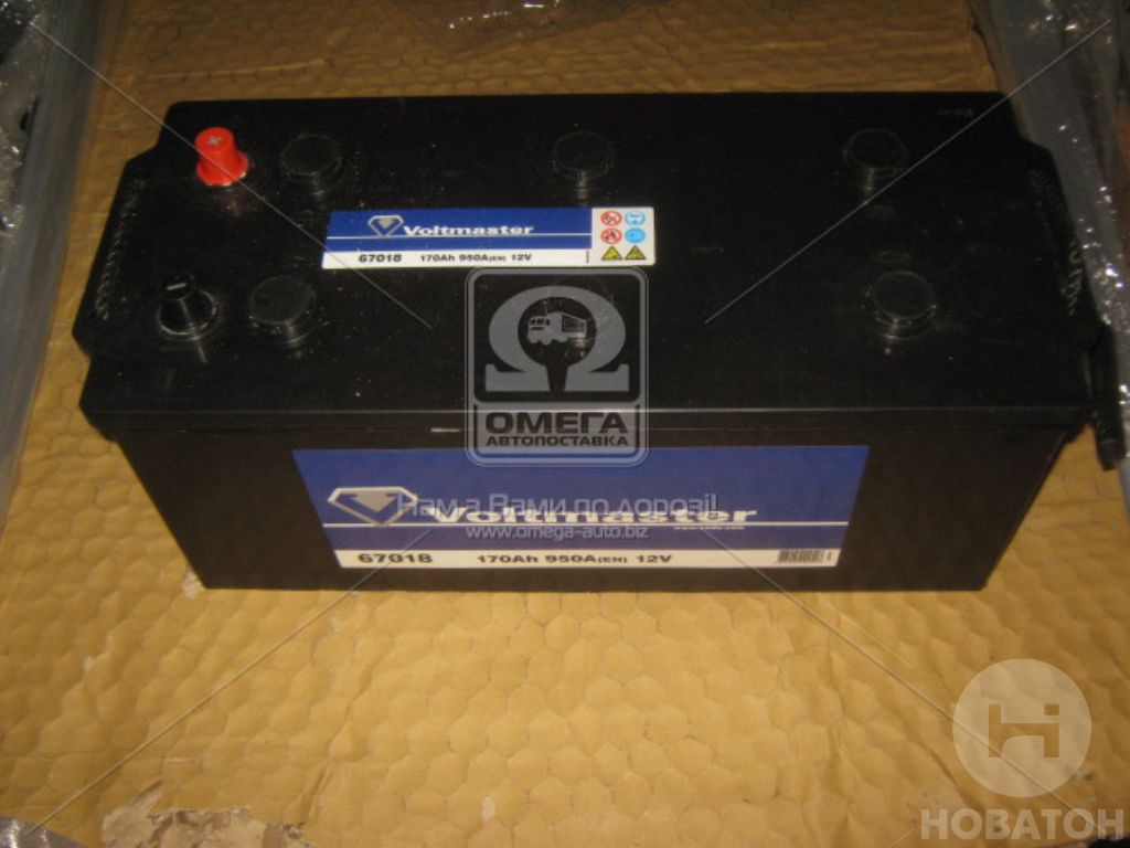 Акумулятор  170Ah-12v VOLTMASTER (513х223х223),L,EN950 EXIDE TECHNOLOGIES S.A. 67018 - фото 