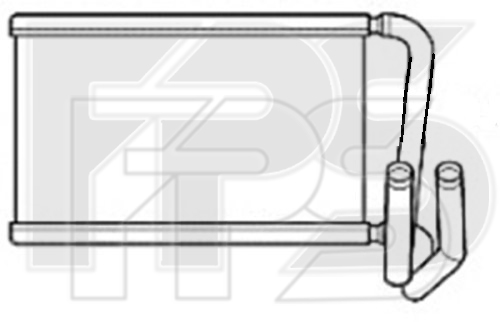 Радиатор отопителя (печки) KIA_SORENTO 06-09 AVA FP 32 N01-X - фото 