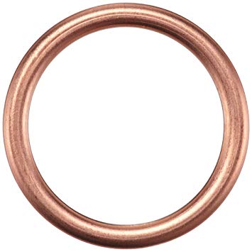 Уплотнительное кольцо, резьбовая пробка  медь 14*18*2мм (пр-во Elring) - фото 