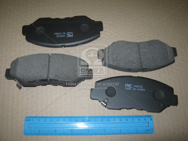 Колодки тормозные дисковые HONDA CR-V 1 RD1-RD3 95-01 (PARTS-MALL) - фото 