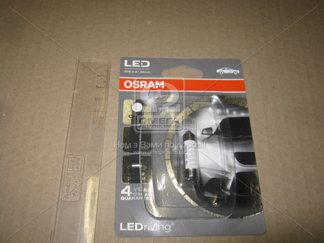 Лампа C5W 12V 1W LEDriving Standard  (вир-во OSRAM) - фото 