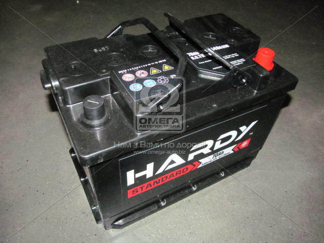 Аккумулятор  70Ah-12v HARDY STANDARD (278x175x190),R,EN540 5237865610 - фото 