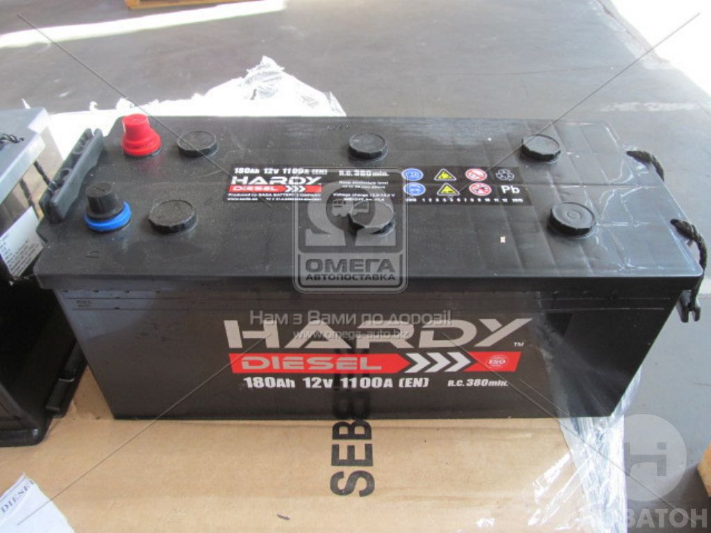 Аккумулятор 180Ah-12v HARDY DISEL (513x189x223),L,EN1100 - фото 
