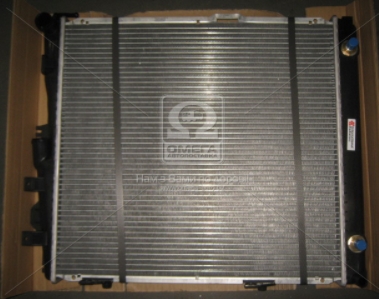 Радиатор охлаждения двигателя MB W124 MT/AT +AC 89-96 (Van Wezel) - фото 