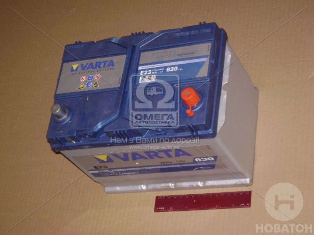 Аккумулятор  70Ah-12v VARTA BD(E23) (261х175х220),R,EN630 - фото 