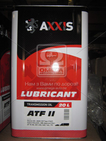 Масло трансмисс.(красное) AXXIS  ATF 3   (Канистра 20л) - фото 
