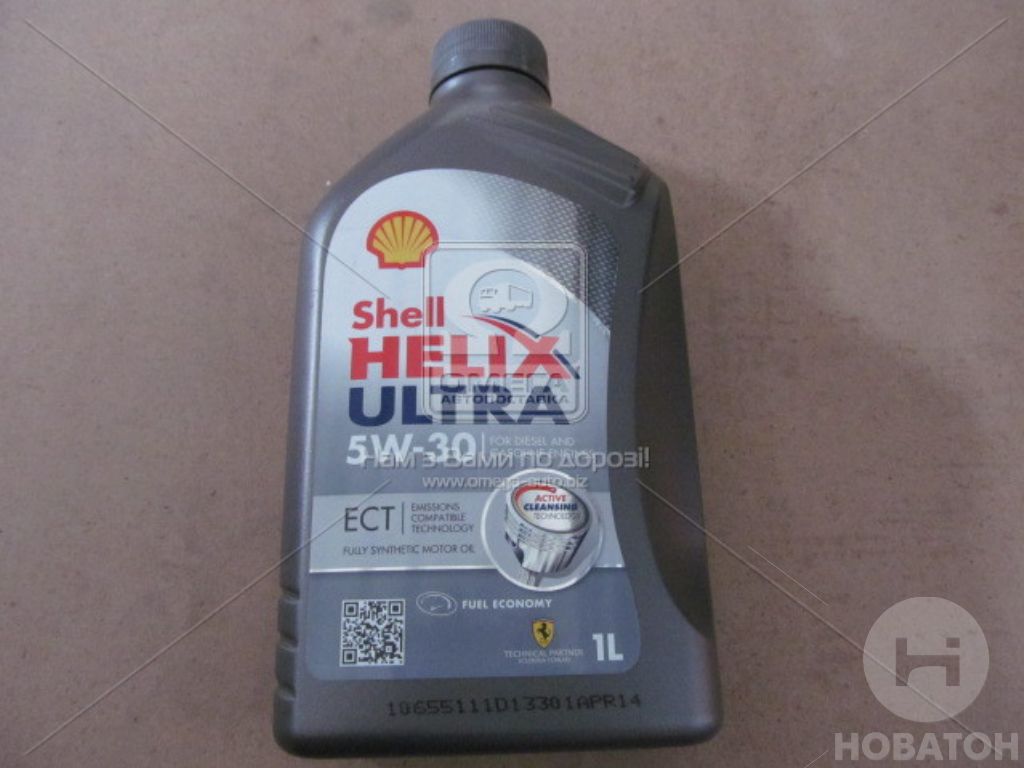 Масло моторн. SHELL Helix Ultra SAE 5W-30 SL/CF (Канистра 1л) - фото 