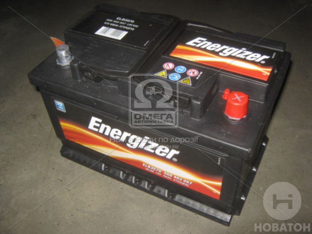 Акумулятор   68Ah-12v Energizer (278х175х175), R,EN570 - фото 0