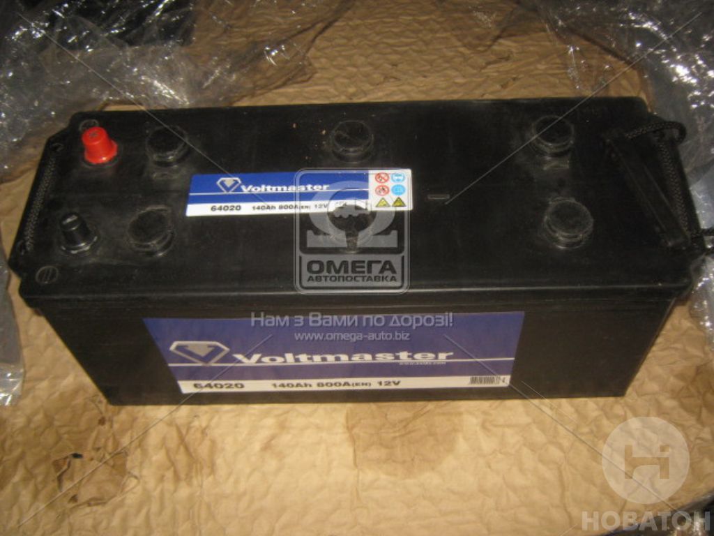 Акумулятор  140Ah-12v VOLTMASTER (513х189х223),L,EN800 - фото 0
