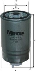 Фільтр палив. DUCATO, IVECO (TRUCK) (вир-во M-filter) M-Filter DF326 - фото 