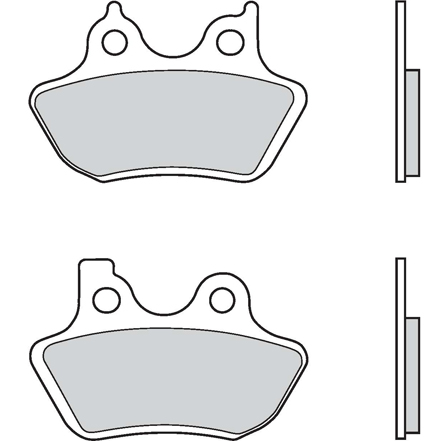 Гальмiвна накладка MOTO (BREMBO) 07HD16SA - фото 