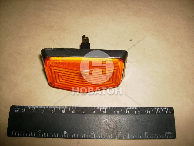 Вказівник повороту бічний ВАЗ 2105 оранжевий з лампою і прокладку. в упак. (вир-во Рекардо) - фото 