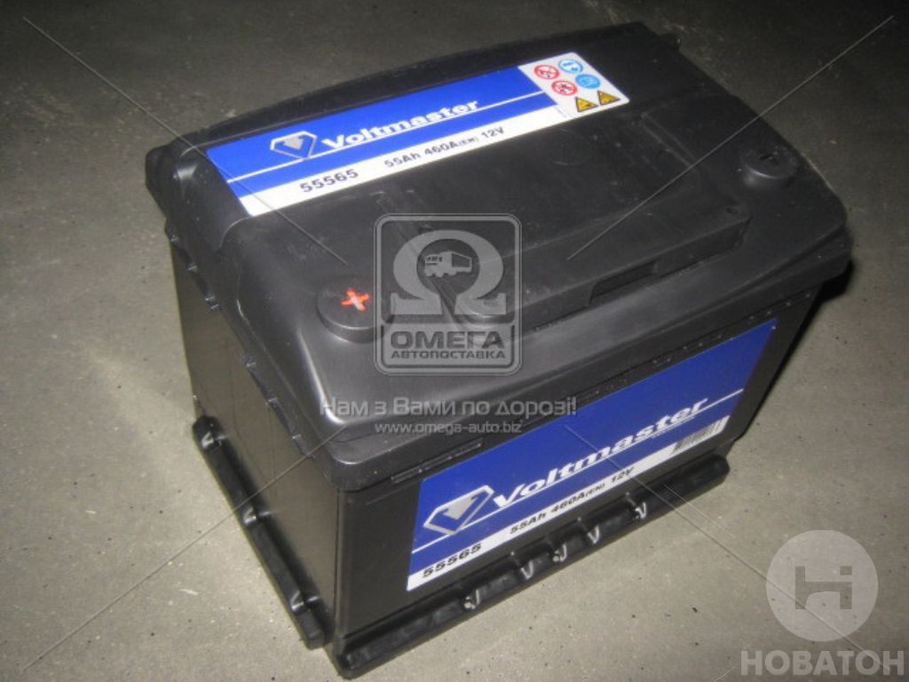 Акумулятор   55Ah-12v VOLTMASTER (242х175х190),L,EN460 - фото 0