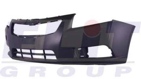 Бампер передний матово черный CHEVROLET CRUZE 09- (ELIT) KH1133 901 - фото 